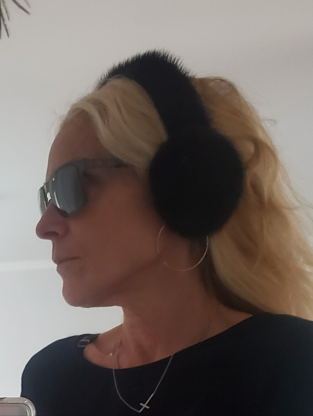 Real Mink Fur Earmuffs Headband